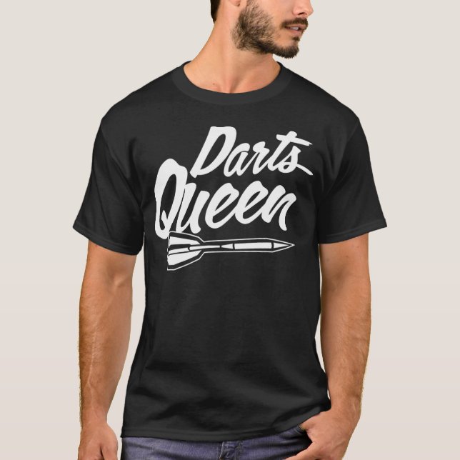 Camiseta Jugador Dart de Darts Queen Darts League (Anverso)
