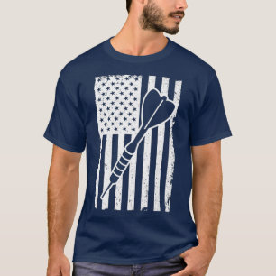 Camiseta Jugador Dart norteamericano se atrevió a lanzar el