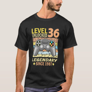 Camiseta Jugador de 36 años nacido en 1987 2
