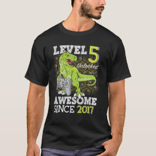 Camiseta Jugador De 5 Años De Edad De Niña De Nivel 5 Desbl