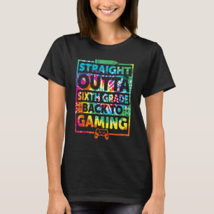 Camiseta Jugador de 6º Grado directo fuera de sexto grado