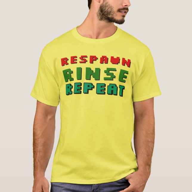 Camiseta Jugador de adultos repetidos de la carrera de repo (Anverso)