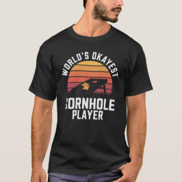 Camiseta Jugador de agujeros de maíz más Okái del mundo