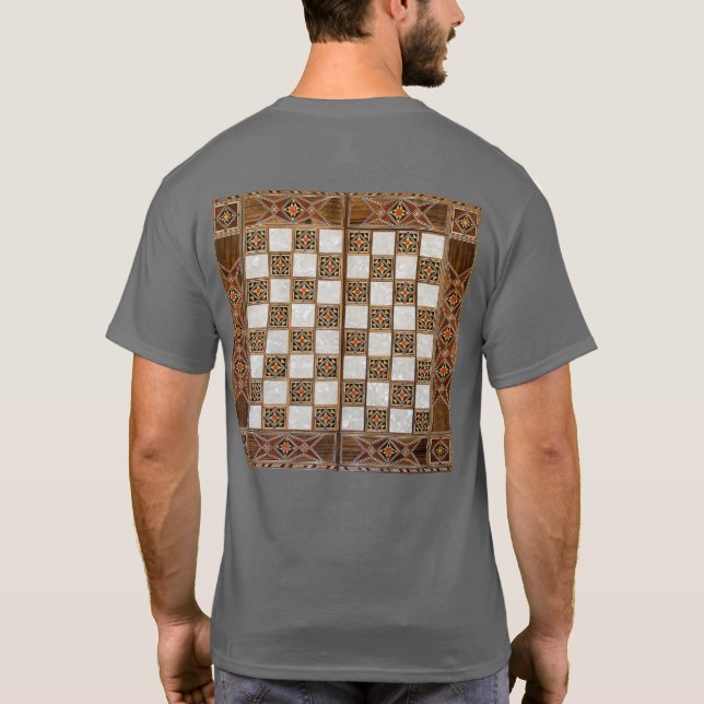 Camiseta Jugador de ajedrez, amante del juego de ajedrez (Reverso)