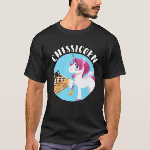 Camiseta Jugador de ajedrez de Chessicorn Chess Unicorn