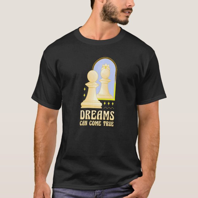 Camiseta Jugador de ajedrez de Guay Matt Chess Figures 1 (Anverso)