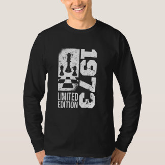 Camiseta Jugador de ajedrez de juegos de ajedrez 1973