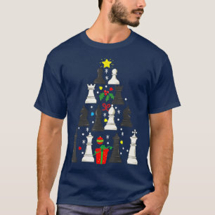 Camiseta Jugador de ajedrez Hombres de Regalo de Árbol de O