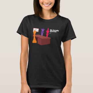 Camiseta Jugador de ajedrez que apenas se mueve