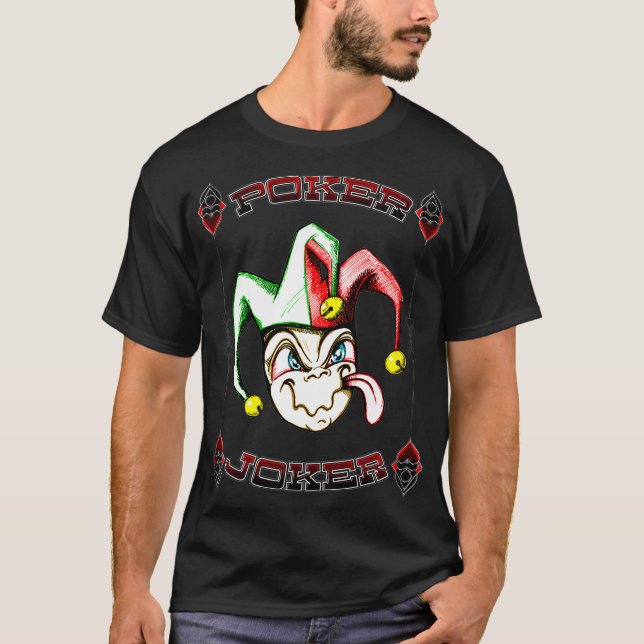 Camiseta Jugador de apuestas de póker Jugador del Dealer Ho (Anverso)