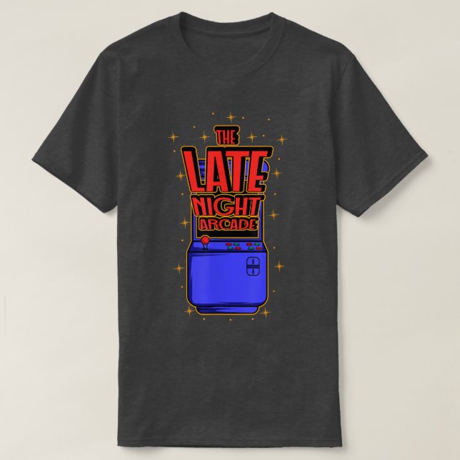 Camiseta Jugador de arcade Latenight (Diseño del anverso)
