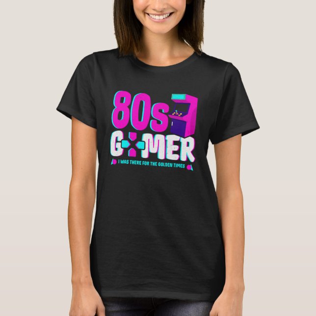 Camiseta Jugador de arcade OG Gamer Nostalgia Old Ga (Anverso)