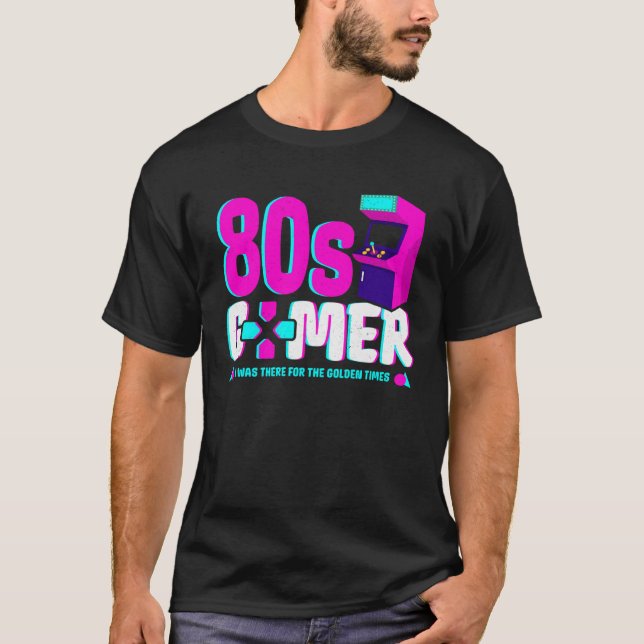 Camiseta Jugador de arcade OG Gamer Nostalgia Old Ga (Anverso)