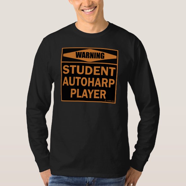 Camiseta Jugador de Autoharp de Estudiantes (Anverso)