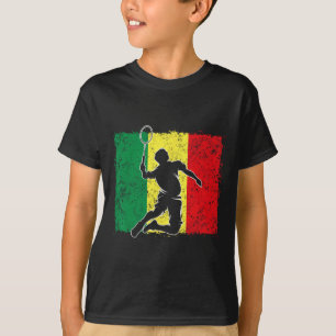 Camiseta Jugador de Badminton Bandera senegalesa Senegal 1