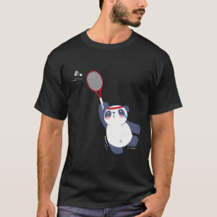 Camiseta Jugador de Badminton de Panda Bear
