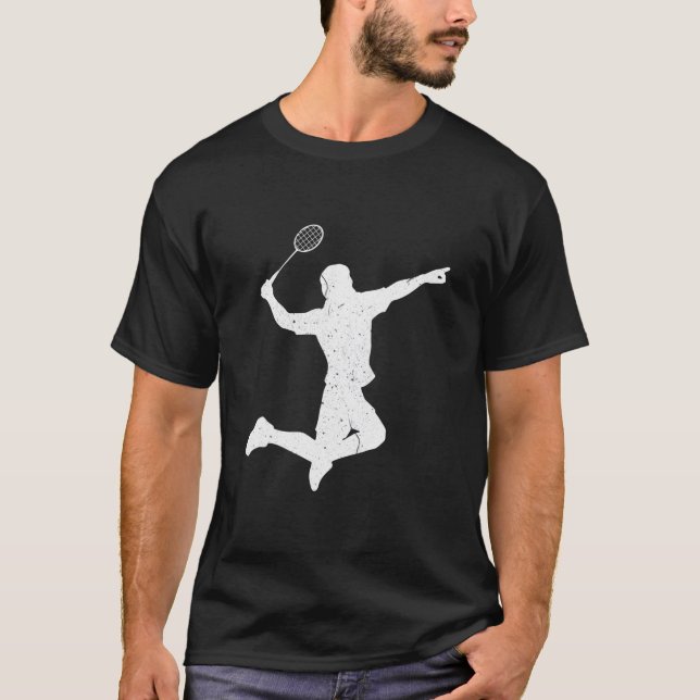 Camiseta Jugador de Badminton Hombres Club Deportivo Shuttl (Anverso)