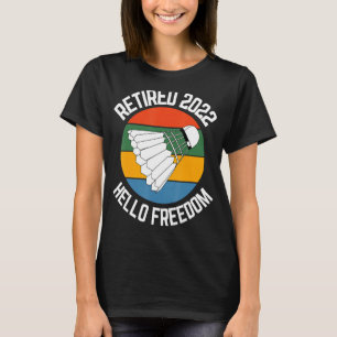 Camiseta Jugador de Badminton retirado 2022 Hello Freedom B
