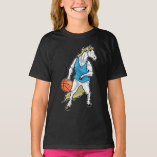 Camiseta Jugador de baloncesto a caballo Baloncesto