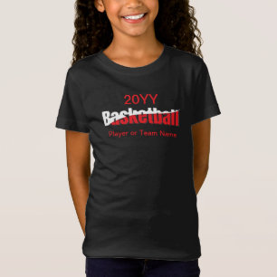Camiseta Jugador de Baloncesto Abstracto Swish - Arte de Pa