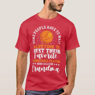 Camiseta Jugador de baloncesto Abuela Abuela Baloncesto E