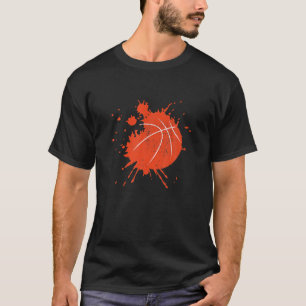 Camiseta Jugador de baloncesto Ball Paint Design Guay Sport