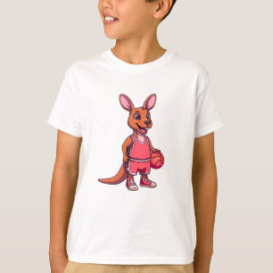 Camiseta Jugador de Baloncesto Canguro Adorable - Deportes