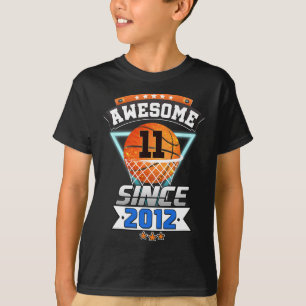 Camiseta Jugador de baloncesto con 11 años impresionante de