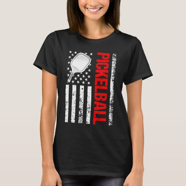 Camiseta Jugador de baloncesto con bandera estadounidense (Anverso)
