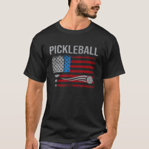Camiseta Jugador de baloncesto con bandera estadounidense