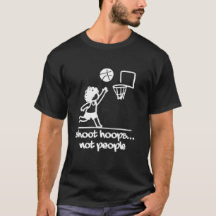 Camiseta Jugador De Baloncesto Cute Hoops T Shirt