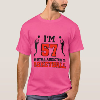 Camiseta Jugador De Baloncesto De 57 Años De Edad Para Muje