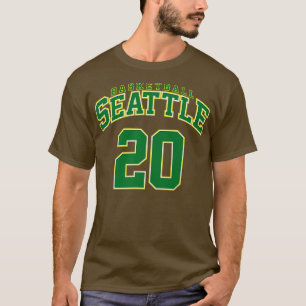 Camiseta Jugador de baloncesto de Seattle número 3