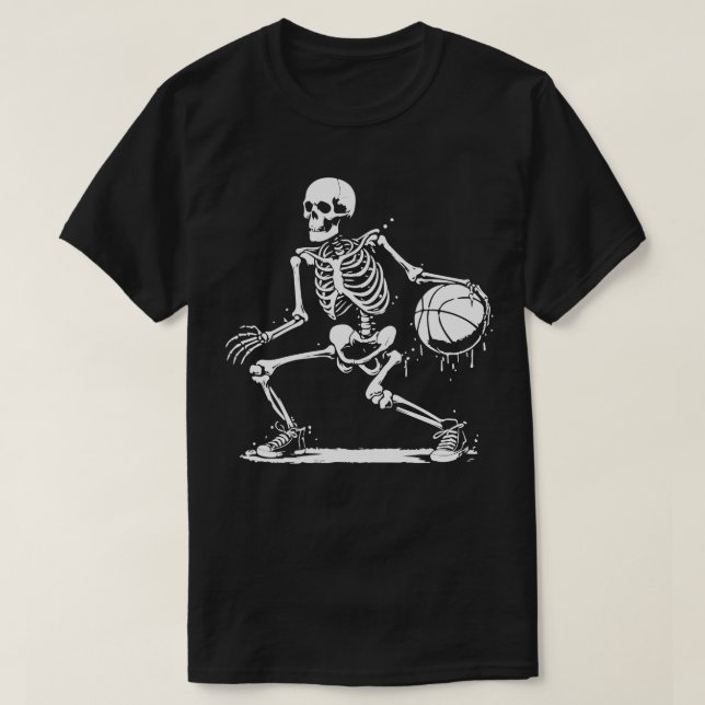 Camiseta jugador de baloncesto de sksleton (Diseño del anverso)