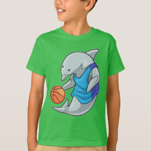 Camiseta Jugador de baloncesto delfín Baloncesto