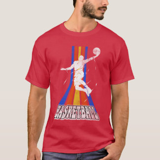 Camiseta Jugador de Baloncesto Deportes Dunking Vintage Ret