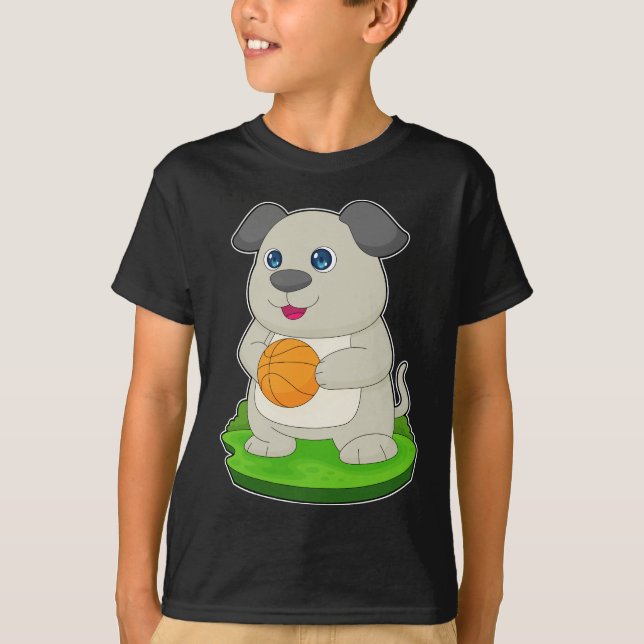 Camiseta Jugador de baloncesto Dog (Anverso)