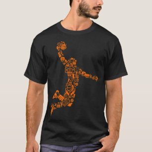 Camiseta Jugador de baloncesto Dunk Baloncesto