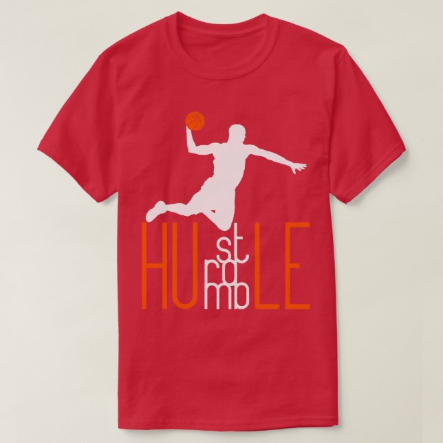 Camiseta Jugador de baloncesto Dunking (Diseño del anverso)