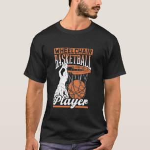 Camiseta Jugador de baloncesto en silla de ruedas Deportes