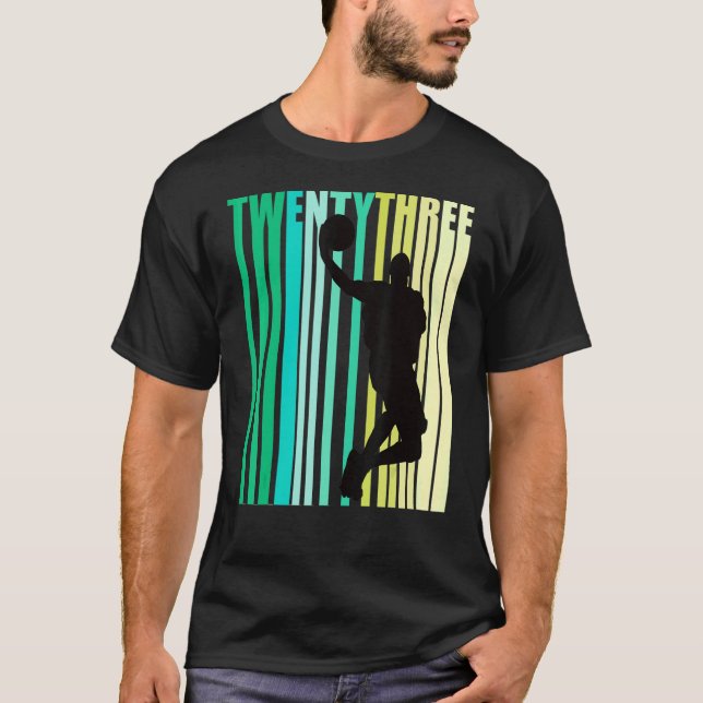Camiseta Jugador de Baloncesto Juvenil 23 (Anverso)