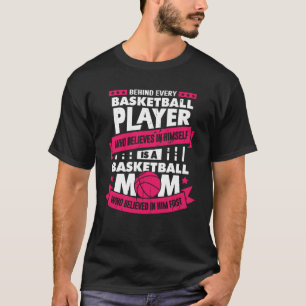 Camiseta Jugador de baloncesto mamá regalo de madre