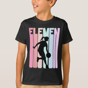 Camiseta Jugador de baloncesto Retro de 11 años de edad