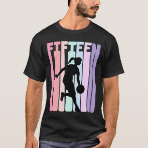 Camiseta Jugador de baloncesto Retro de 15 años de edad