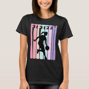 Camiseta Jugador de baloncesto Retro de 15 años de edad