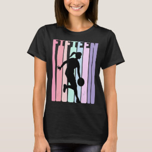 Camiseta Jugador de baloncesto Retro de 15 años de edad