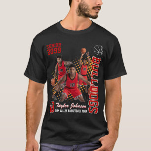 Camiseta Jugador de Baloncesto Senior Collage de Fotos Pers