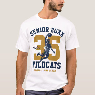 Camiseta Jugador de Baloncesto Senior Equipo Deportivo Pers