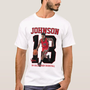 Camiseta Jugador de Baloncesto Senior Número Foto Personali