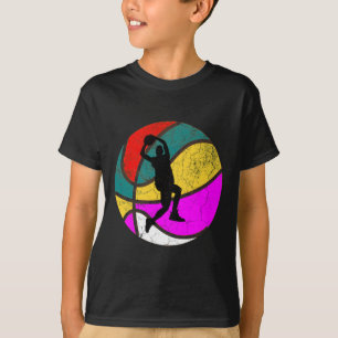 Camiseta Jugador de baloncesto Vintage Retro Gigante 1